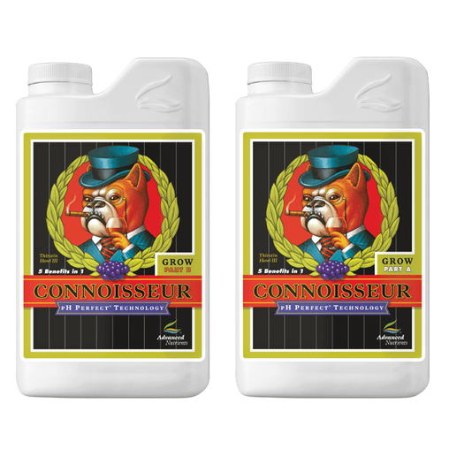 Advanced Nutrients pH Perfect Connoisseur Grow Part A, pH Perfect Connoisseur Grow Part B Bundle-1L