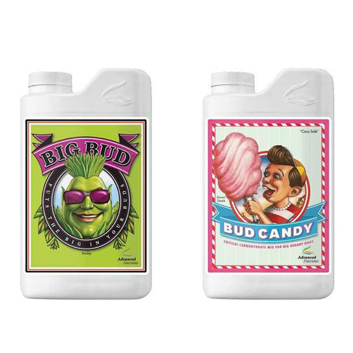 Advanced Nutrients Big Bud and Bud Candy Bundle Set Fertilizers Hydroponics - HydroWorlds
