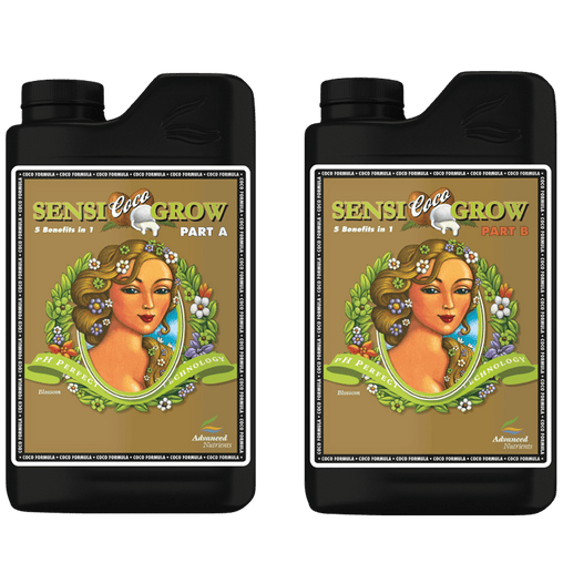 Advanced Nutrients pH Perfect Sensi Coco Grow Part A, pH Perfect Sensi Coco Grow Part B Bundle-1L - HydroWorlds