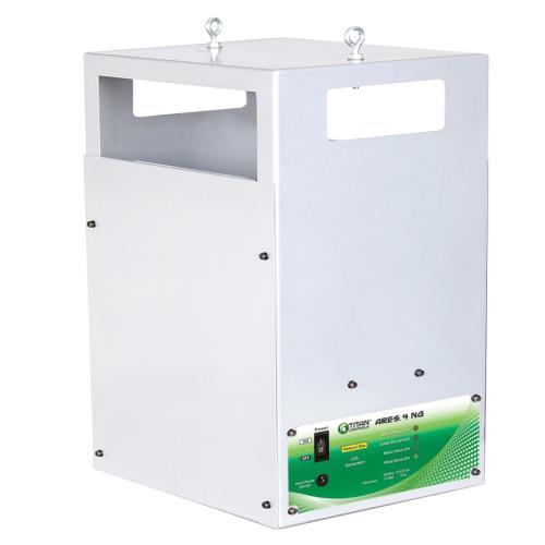 Titan Controls HGC702862 Ares 4-Natural Gas Carbon Dioxide (CO2) Generator 4 Burner-10.8 CUFT/HR, 4 Burner, White - HydroWorlds